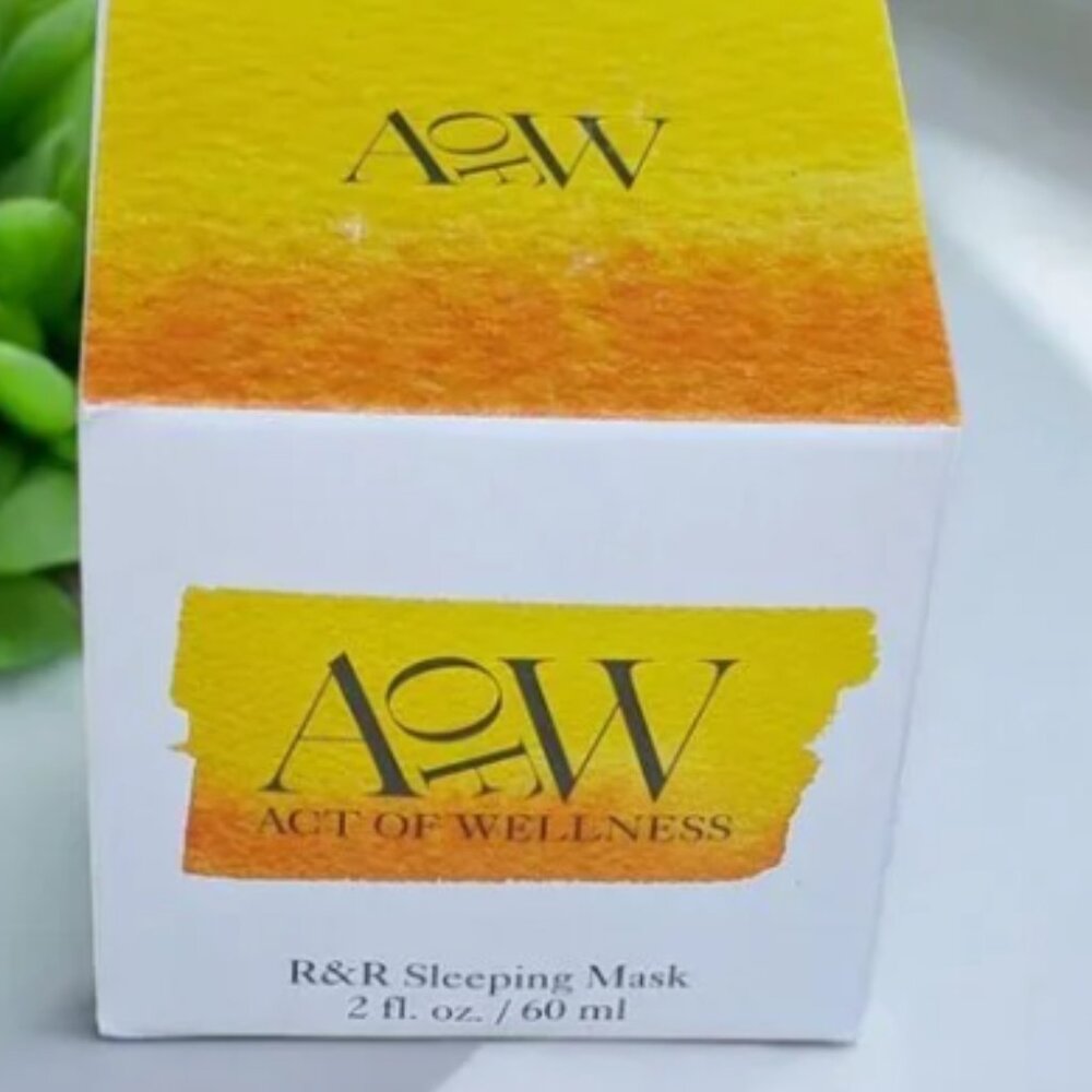 NWT Act of Wellness R&R Sleeping Mask